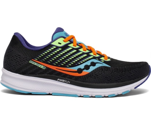 Tenis Saucony Ride 13 Hombre Zapatos Neutrales Future / Negras México MX-695-DI